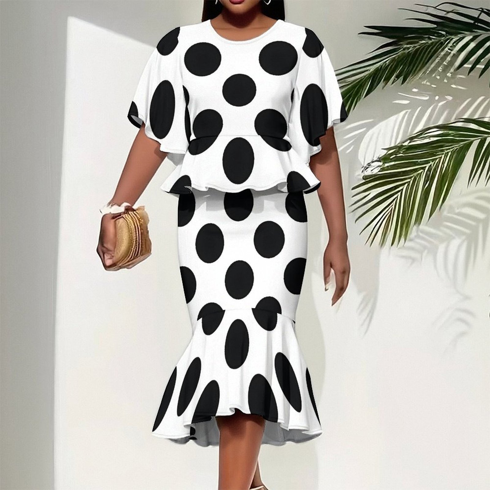 Summer Clothing Women Sale - Conjunto de Duas Peças Feminino Elegante