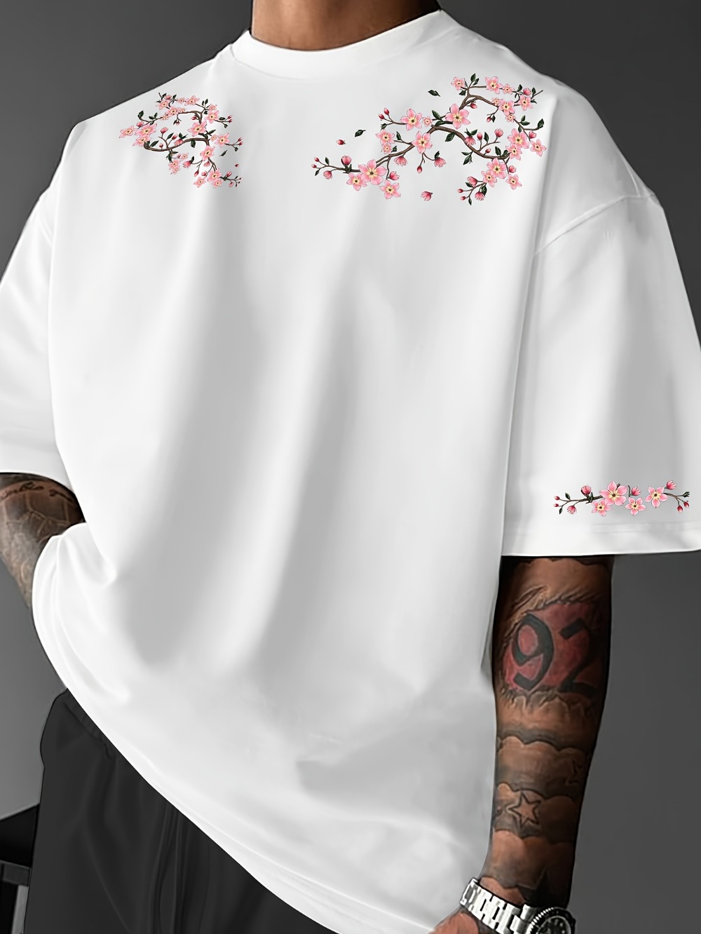 Japanese Summer Clothing Men - Camiseta masculina japonesa harajuku com estampa