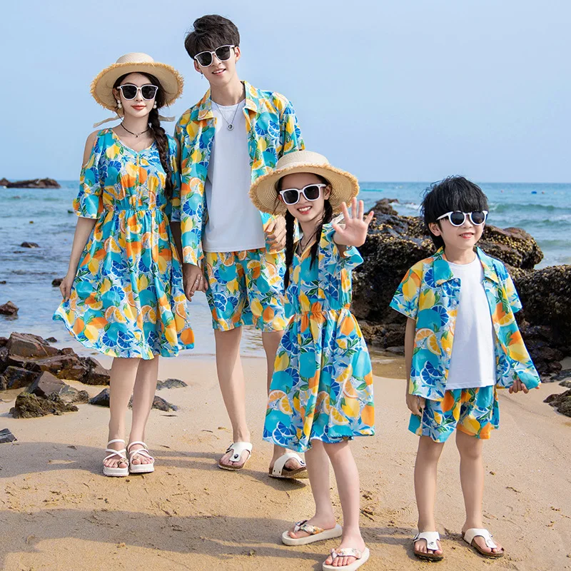 Summer Clothing Looks - Família roupas combinando para mãe e