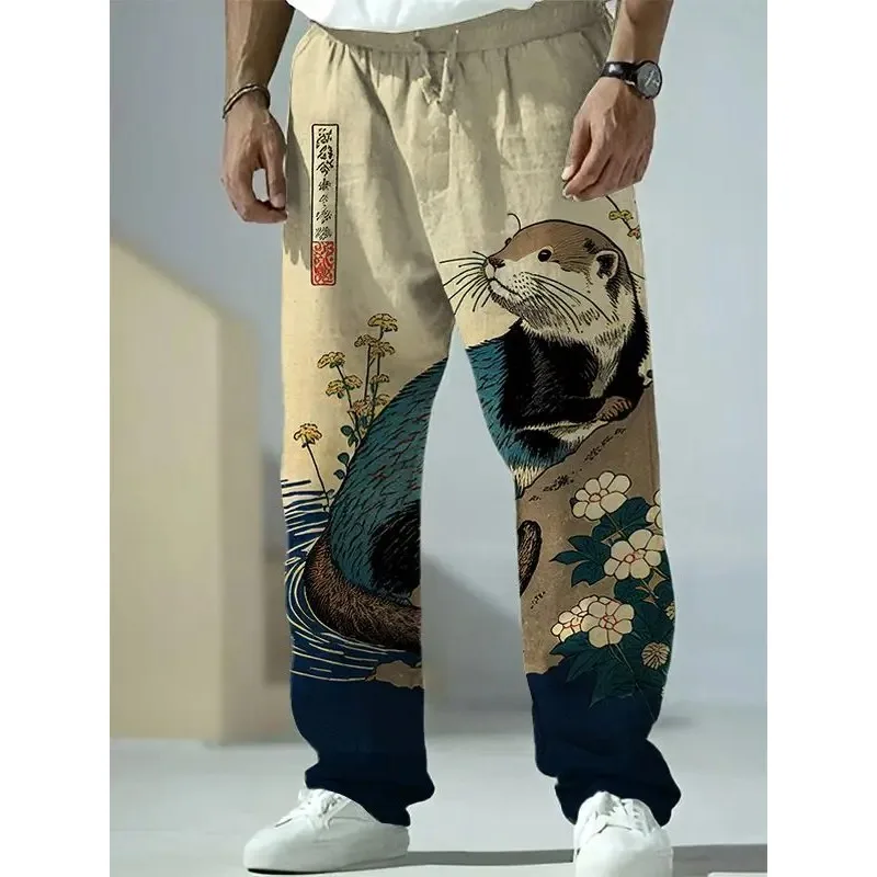 Japanese Summer Clothing Men - Japonês estilo harajuku calças de perna