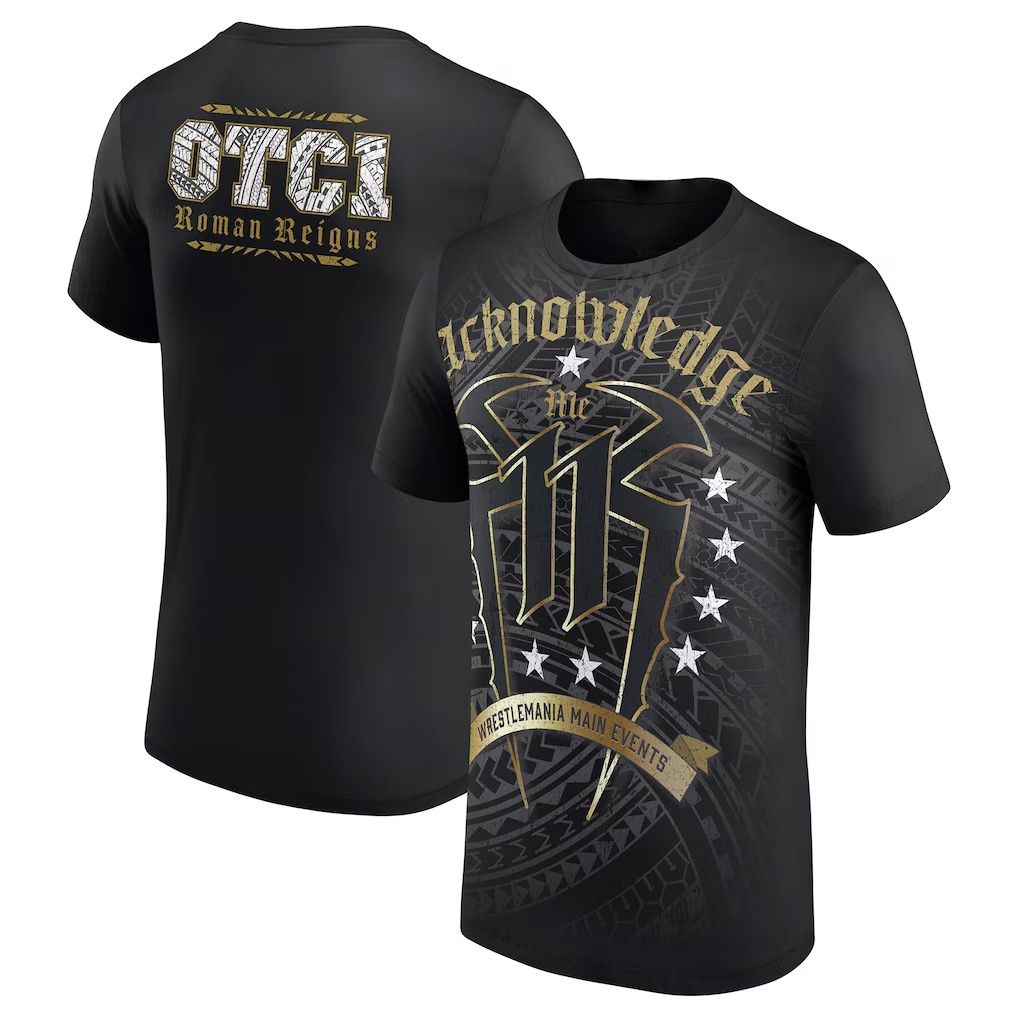 Summer Reign Clothing - Camiseta Estampada Modelo Roman Reigns Masculina