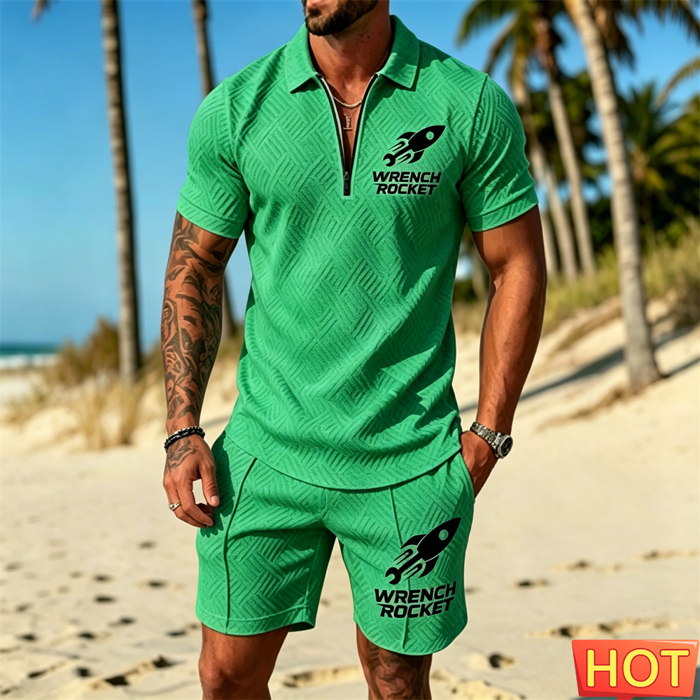 Summer Vacation Clothing Men - Conjunto de verão masculino, conjunto de