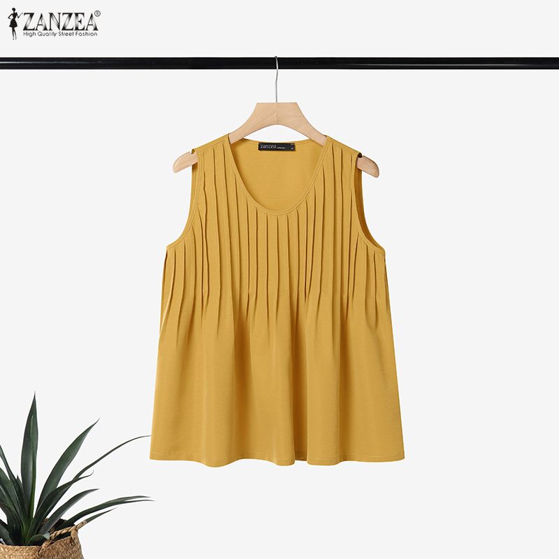 Summer Clothing For Plus Size Women - ZANZEA Blusa Feminina Plus Size 5XL