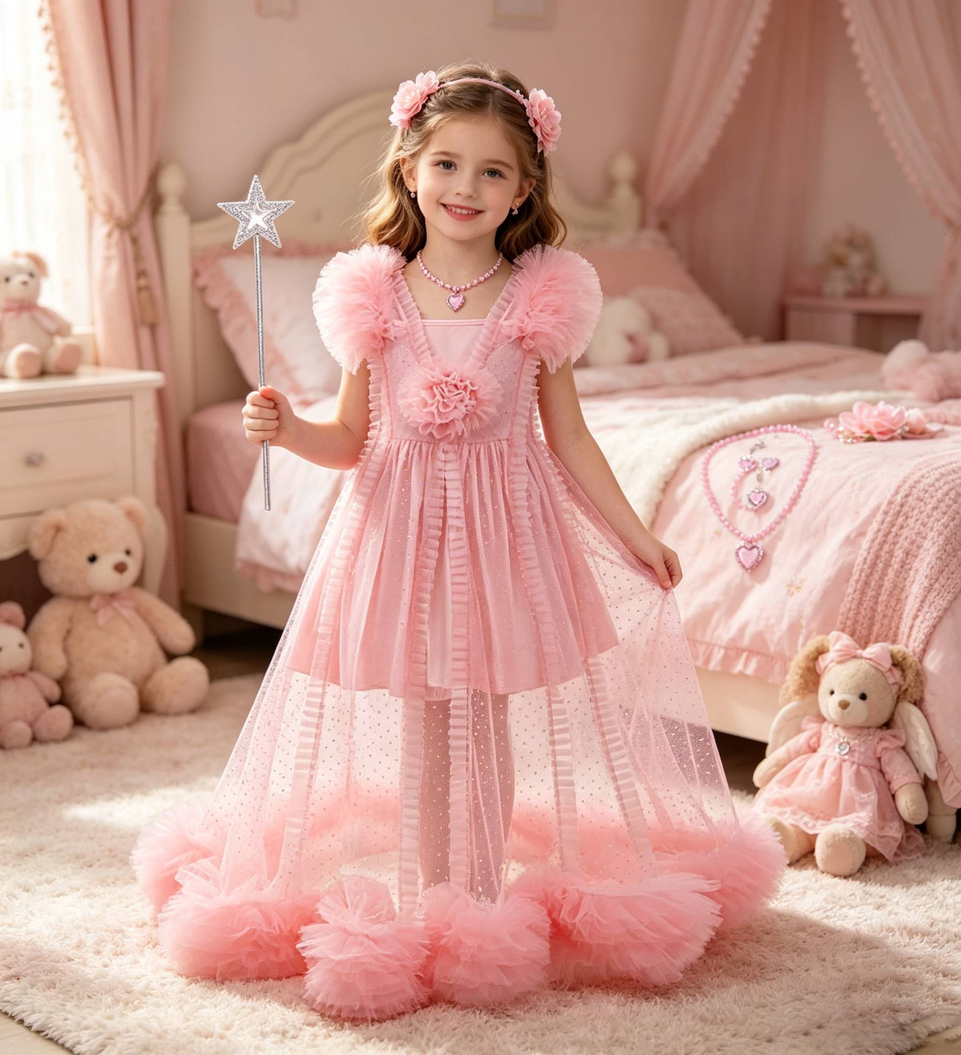 Summer Clothing For Kids Girls - Conjunto de Roupas para Meninas, Fantasia