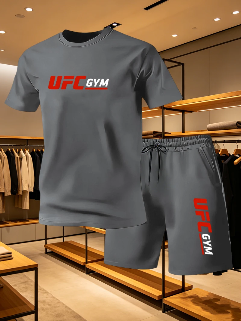 Summer Clothing Line - Conjunto Casual de Camiseta e Shorts