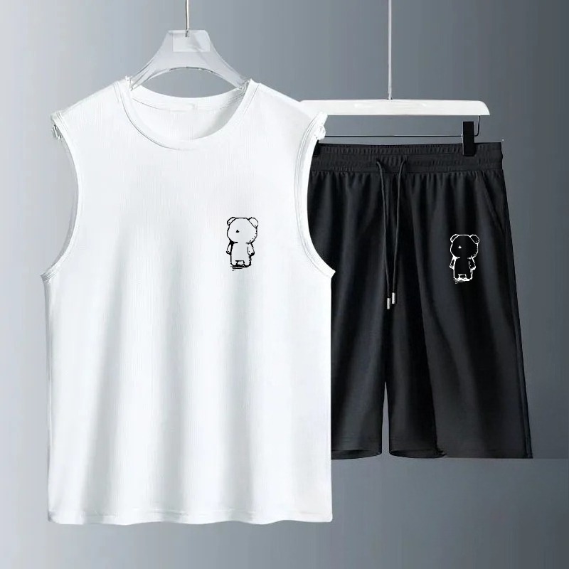 Summer Clothing Us - Conjuntos de Regatas Masculinas Verão 2026,