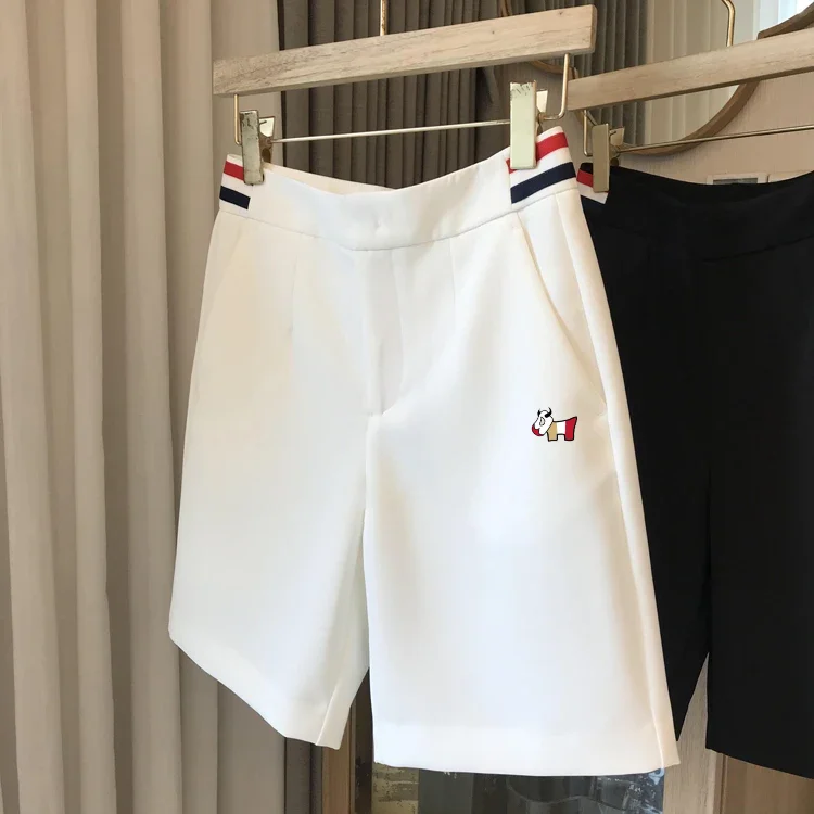 Summer Golf Clothing - Calças de Golfe Femininas Soltas de