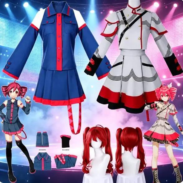 Summer Vacation Clothing Men - 2026 Anime MiIkuu Kasane Teto Fantasia
