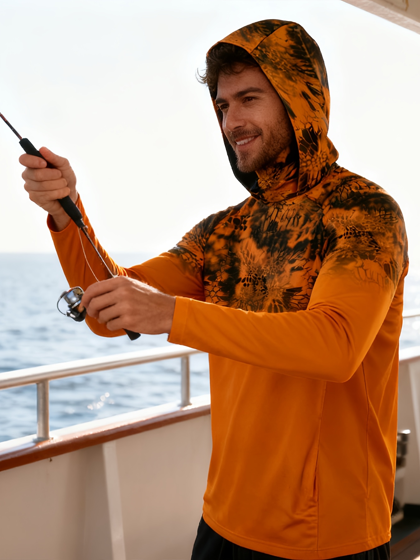 Summer Uv Clothing - Camisa de Pesca com Proteção UV