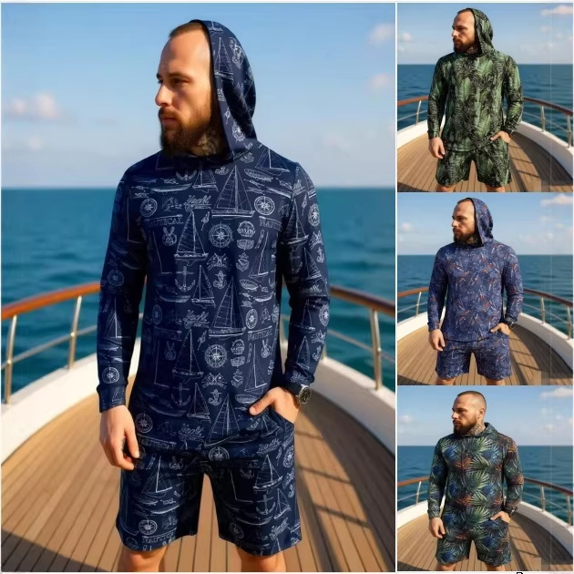 Summer Clothing Trend - Conjunto de Duas Peças com Estampa
