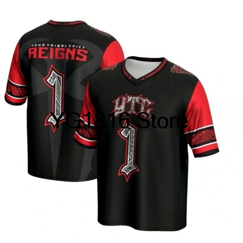 Summer Reign Clothing - Camiseta 3D Roman Reigns para Homens