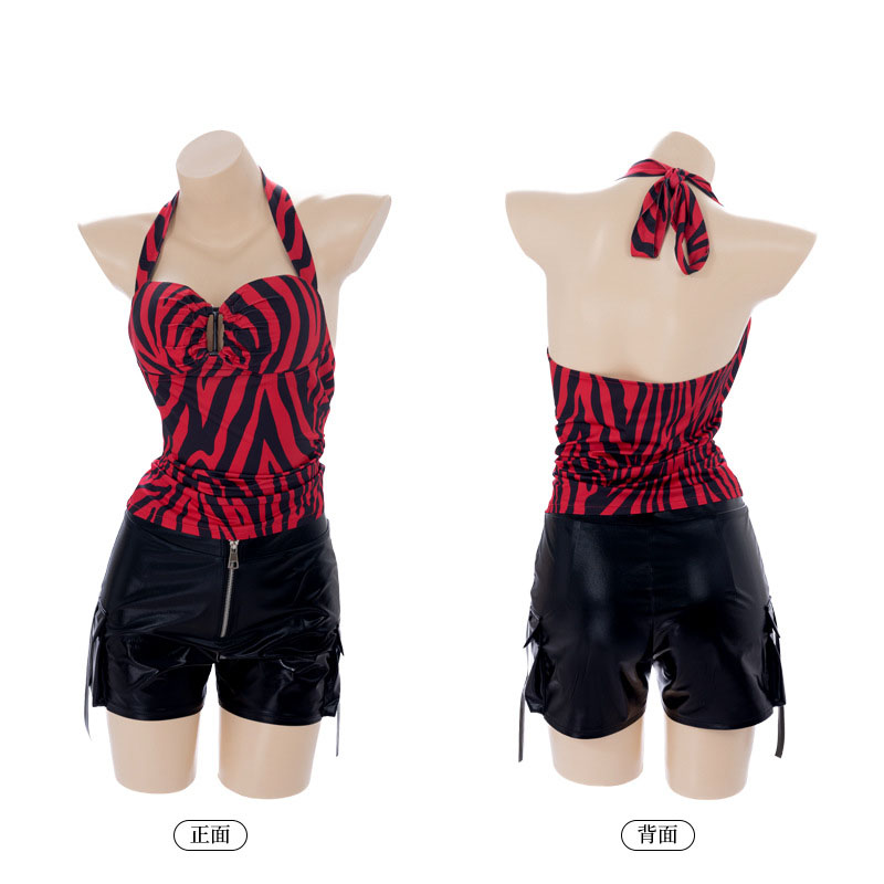 Halter Neck Top - Top Halter Nikki Obsession para Cosplay