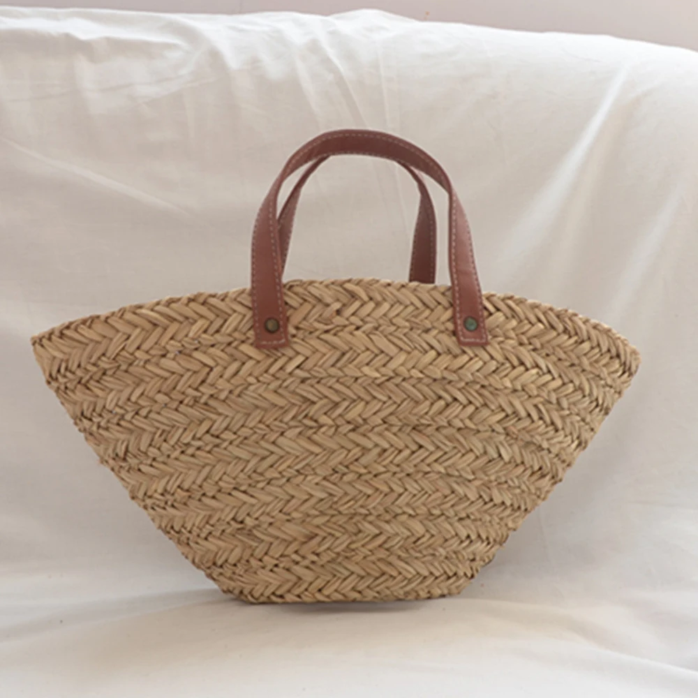 Beach Bag Straw - Boêmio palha rattan sacos para mulheres