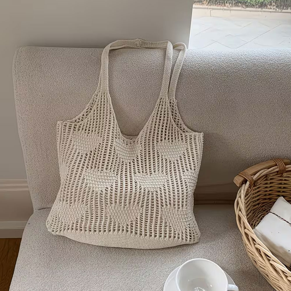 Beach Bag Straw - Bolsa de Palha Artesanal Feminina -