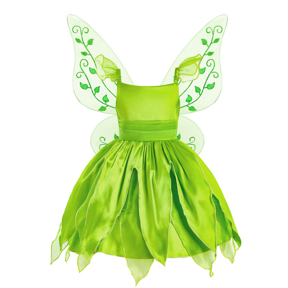 Meninas flor fada vestir-se cr - Summer Clothing For Kids Girls avaliação e preço