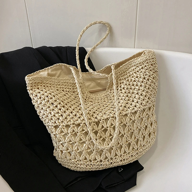 Bolsas de Palha com Design Cas - Beach Bag Straw avaliação e preço