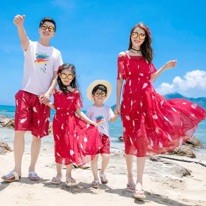 Roupas combinando para a famíl - Summer Clothing Looks avaliação e preço