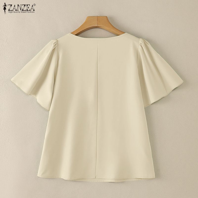 ZANZEA Blusas femininas elegan - Summer De Clothing avaliação e preço