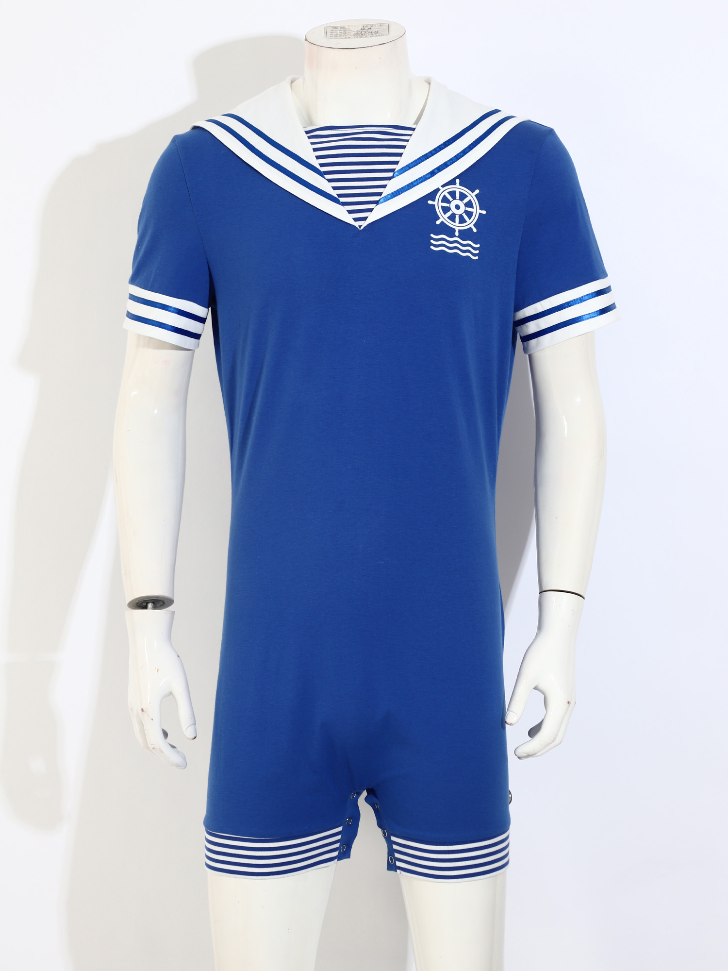 Macacão Masculino com Gola Mar - Summer Vacation Clothing Men avaliação e preço