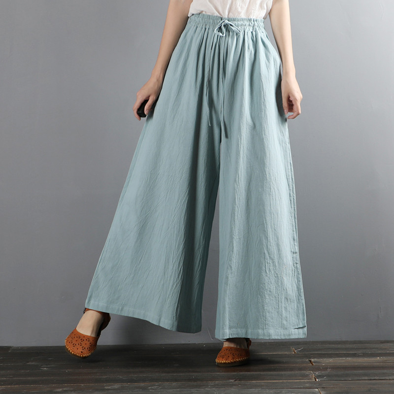 2026 primavera moda calças de  - Palazzo Pant Wide avaliação e preço