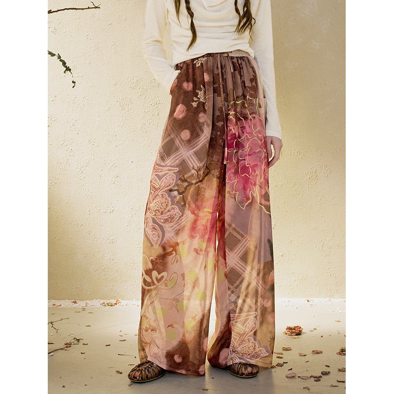 Calças femininas ELFSACK multi - Palazzo Pant Wide avaliação e preço