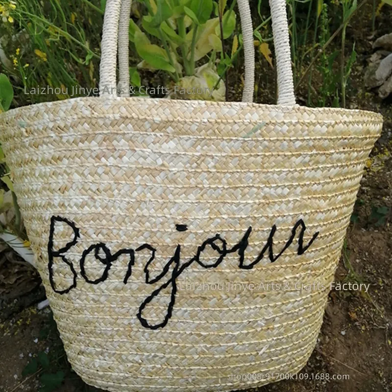 Bolsa de Palha de Trigo Artesa - Beach Bag Straw avaliação e preço