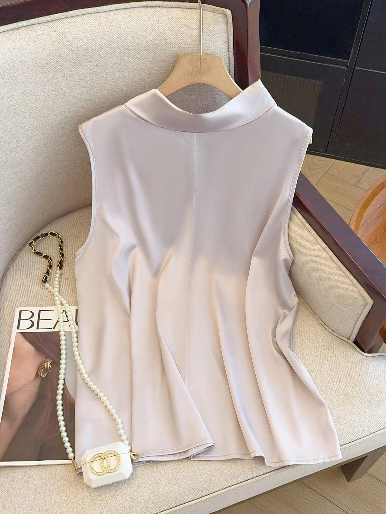 【Tamanhos Grandes】 Top de cor  - Summer Clothing For Plus Size Women avaliação e preço