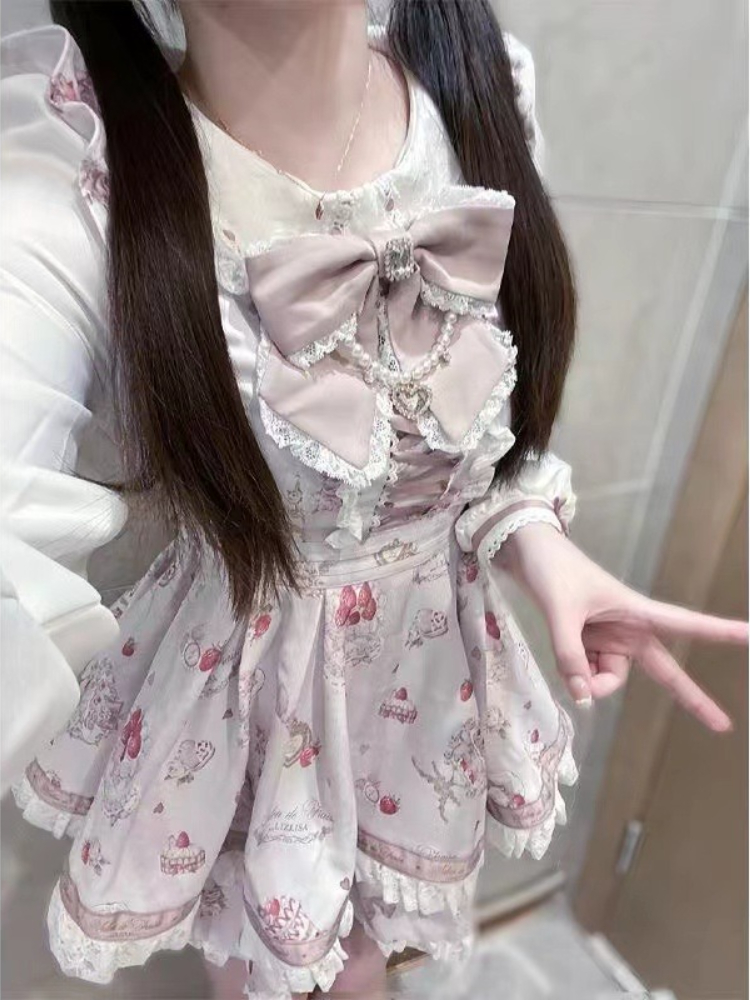 Verão japonês gótico y2k lolit - Summer Clothing Women Sale avaliação e preço