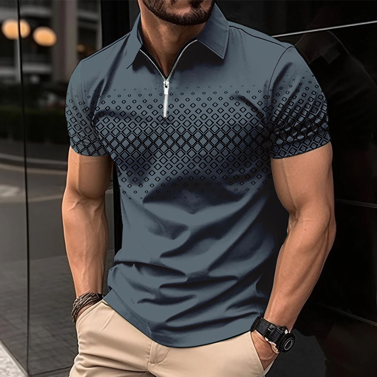 Camisa Polo Masculina Roupa Ma - Summer De Clothing avaliação e preço