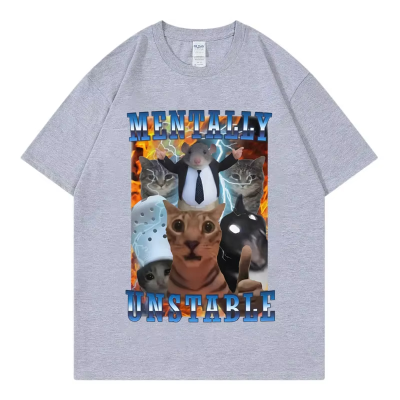 Camiseta Vintage com Meme Engr - Summer Clothing Y2K avaliação e preço