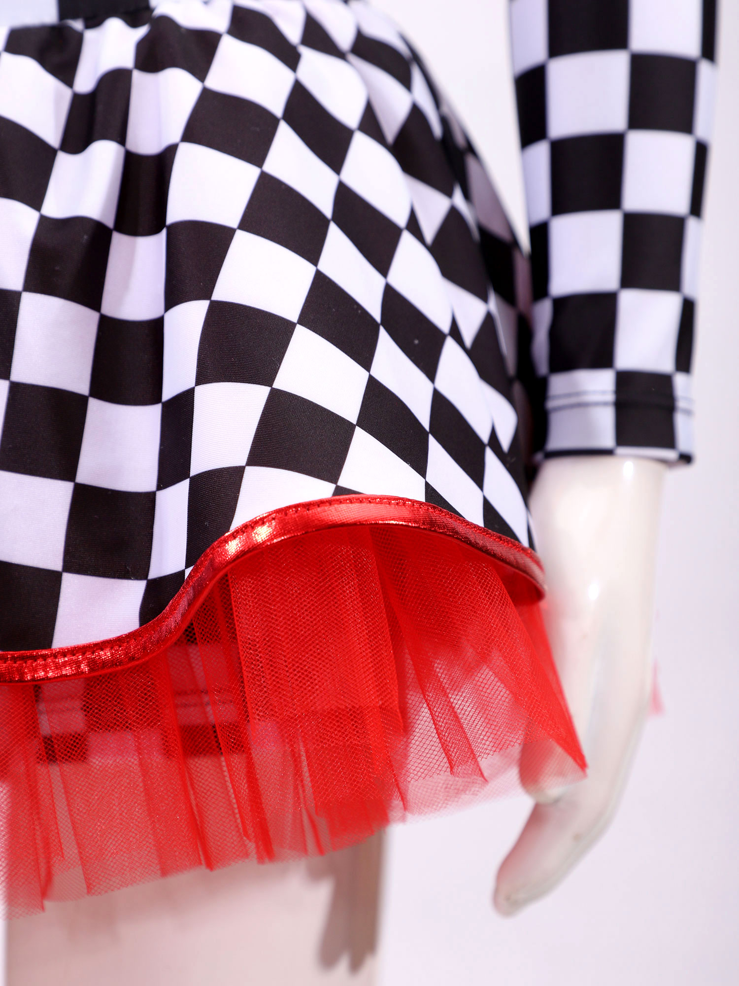 Meninas xadrez racer driver co - Summer Clothing For Kids Girls avaliação e preço