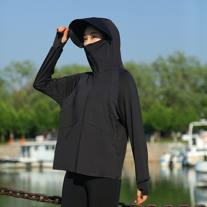Jaqueta Feminina com Capuz par - Summer Uv Clothing avaliação e preço