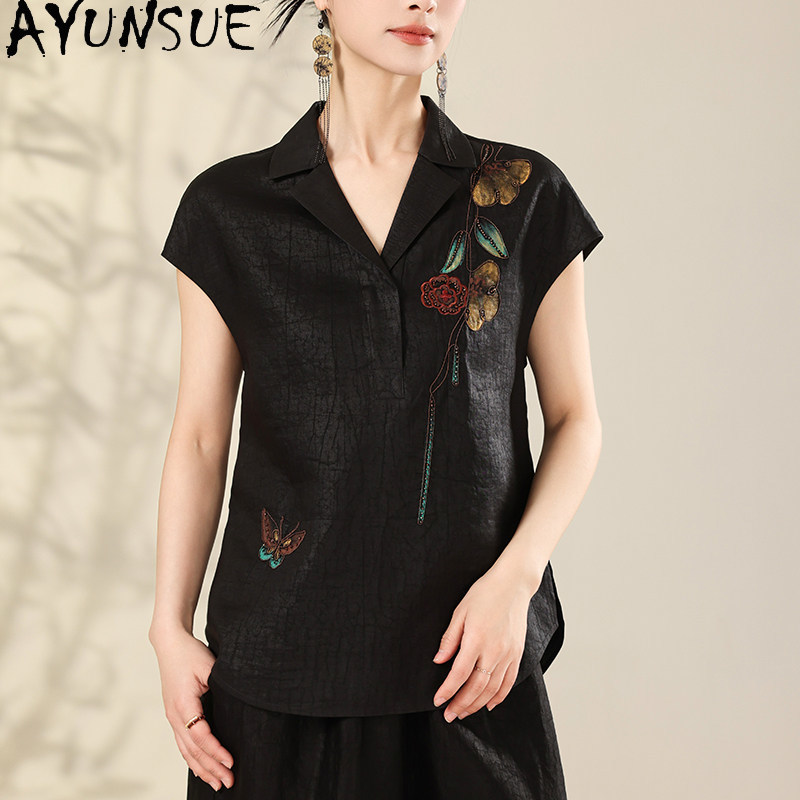 AYUNSUE Blusas Femininas de Se - Summer De Clothing avaliação e preço