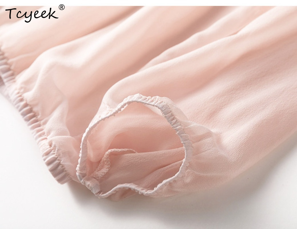 Tcyeek Blusas Femininas 100% S - Summer Clothing Us avaliação e preço
