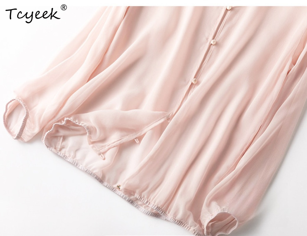 Tcyeek Blusas Femininas 100% S - Summer Clothing Us avaliação e preço