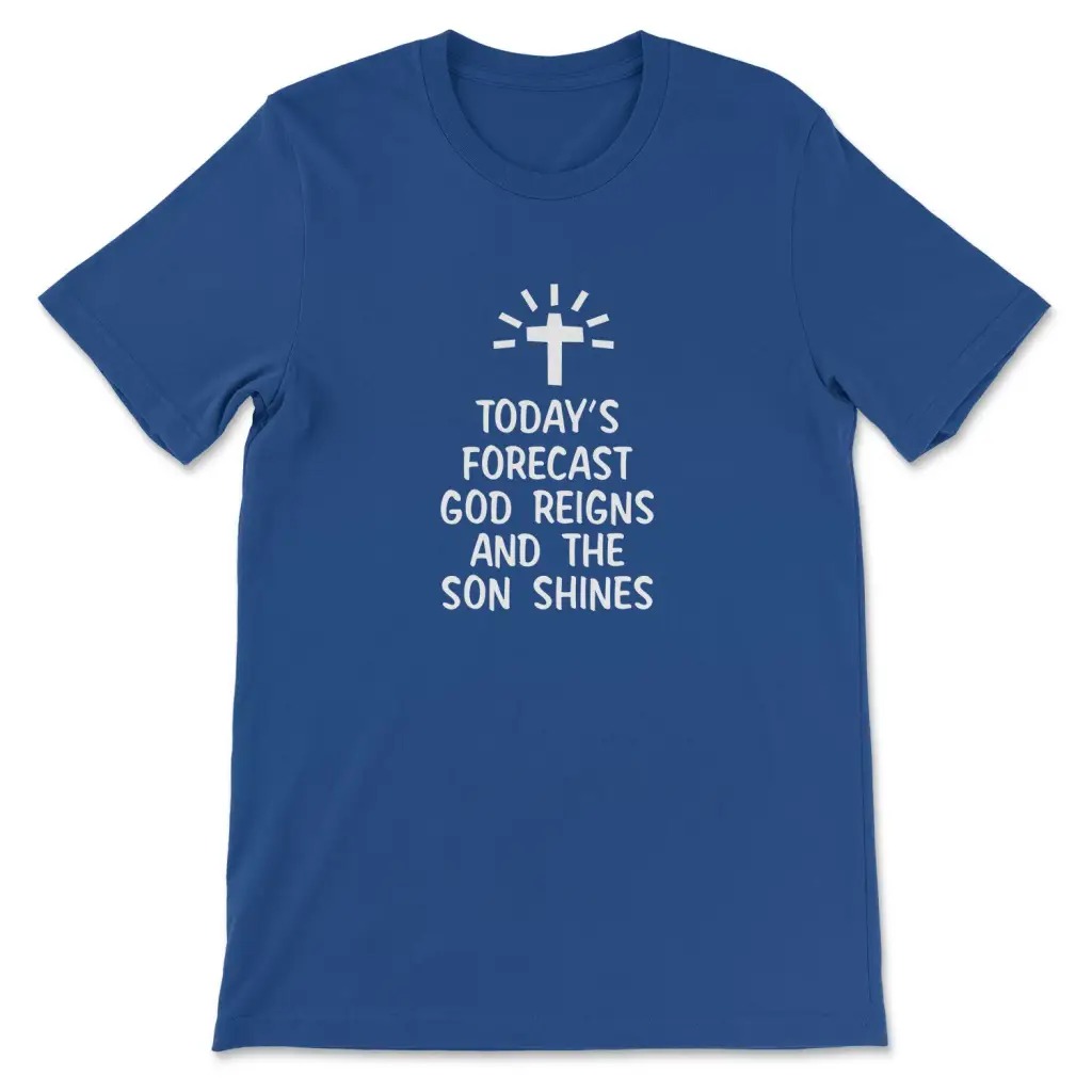 Previsão de hoje God Reigns Ca - Summer Reign Clothing avaliação e preço