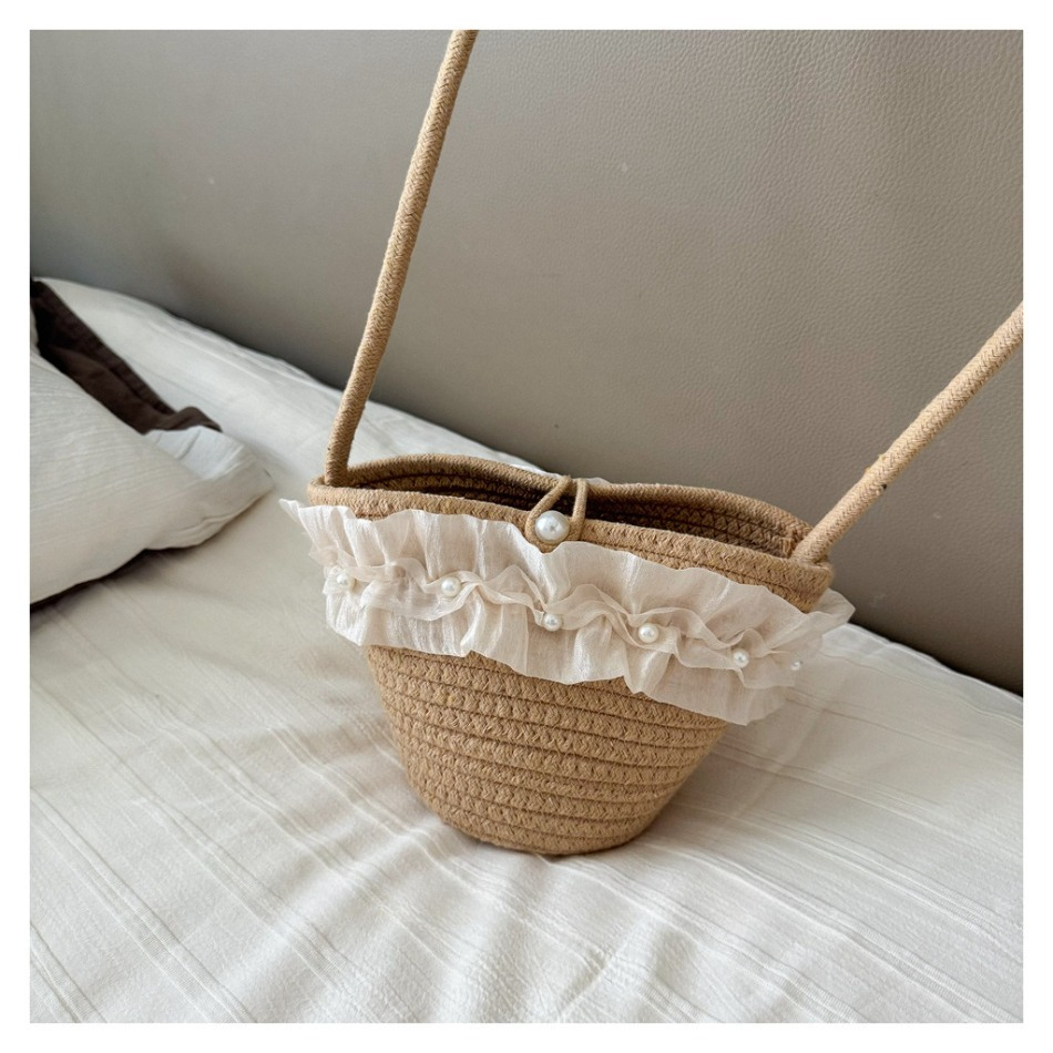 Conjunto de Chapéu de Palha e  - Beach Bag Straw avaliação e preço