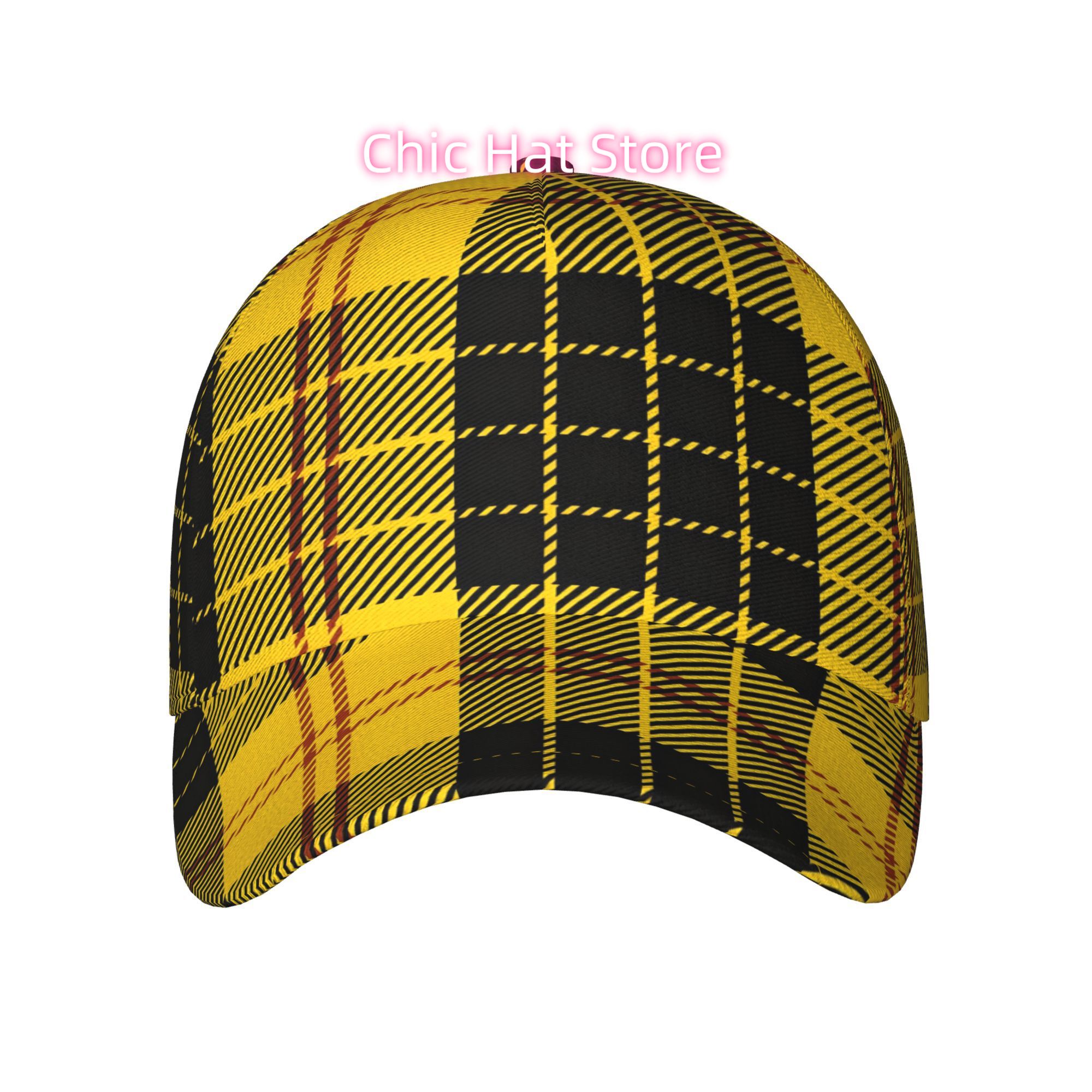 Boné Retro Xadrez para Homens  - Sun Hat Wide Brim avaliação e preço