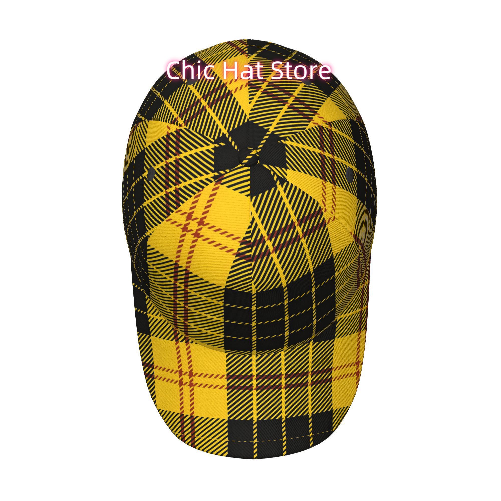Boné Retro Xadrez para Homens  - Sun Hat Wide Brim avaliação e preço