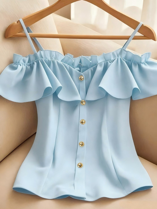 Blusa Feminina Elegante Corean - Summer Clothing Looks avaliação e preço