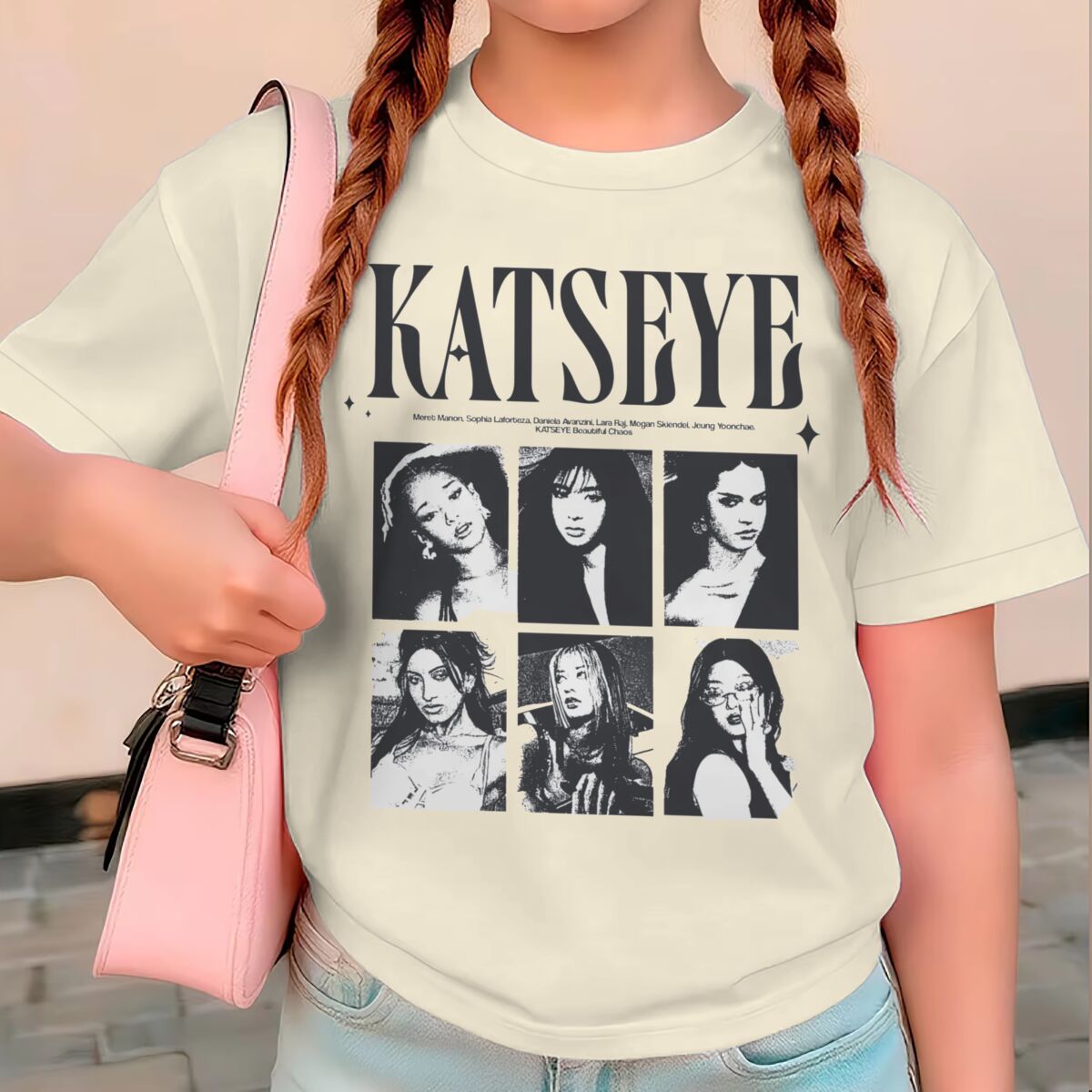 KATSEYE Tops estampados de ver - Summer Clothing Baby Girl avaliação e preço