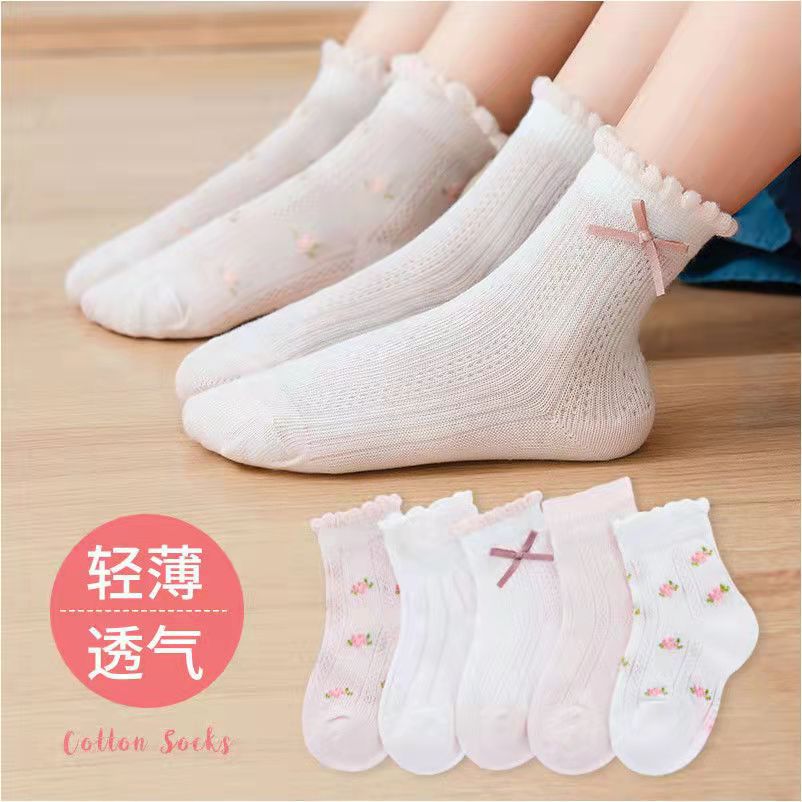 Meias para meninas com estampa - Summer Clothing Baby Girl avaliação e preço