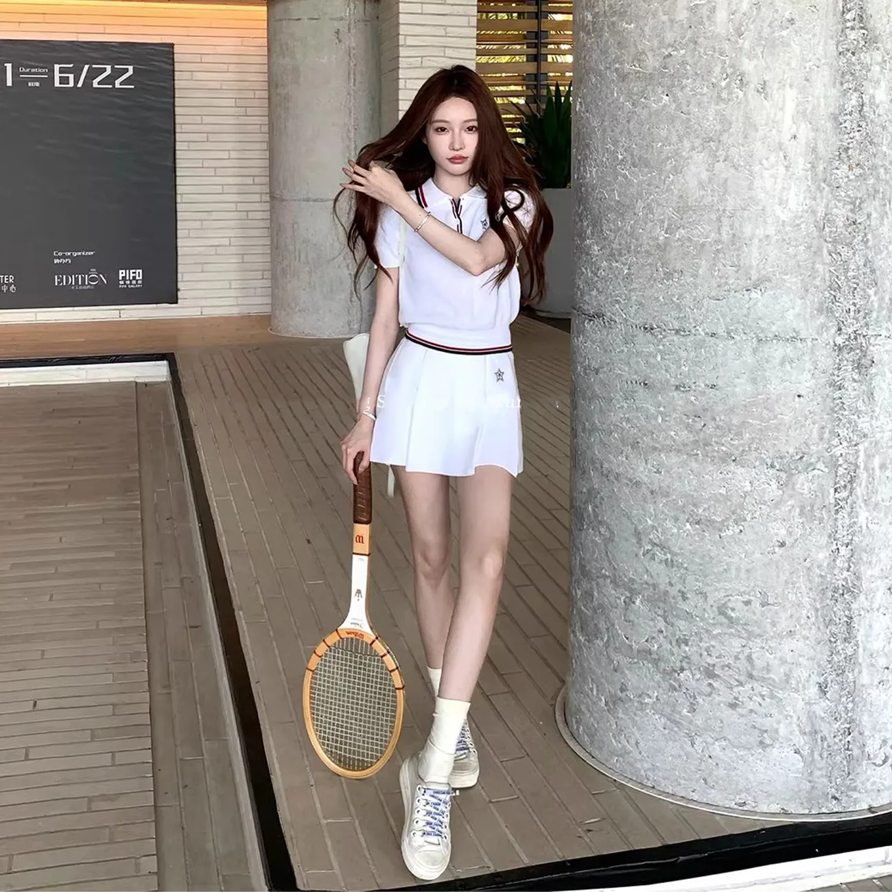 Conjunto de Roupas de Golfe Fe - Summer Golf Clothing avaliação e preço
