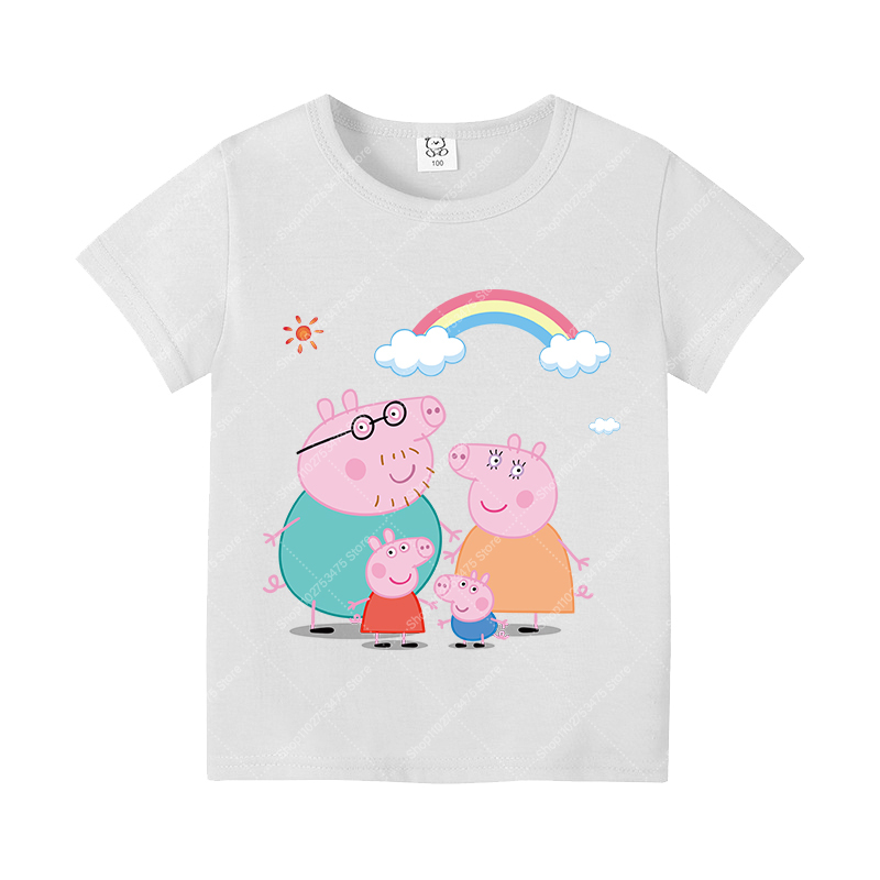 Camiseta de Algodão Fofa para  - Summer Clothing For Kids Girls avaliação e preço