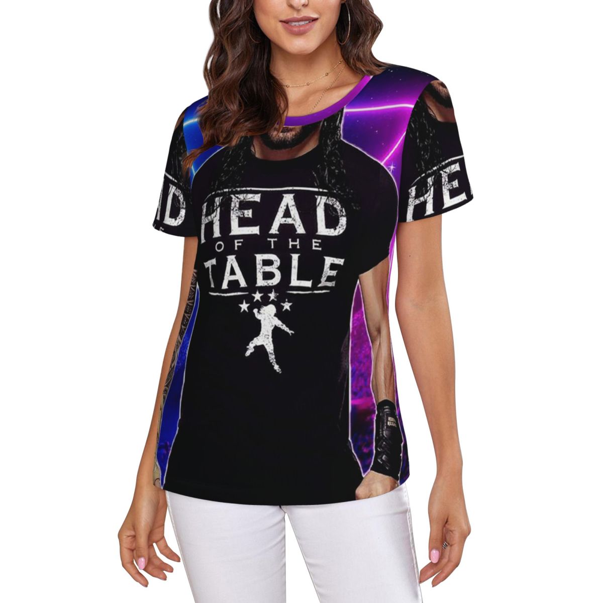 Camiseta de Luta Livre Roman R - Summer Reign Clothing avaliação e preço