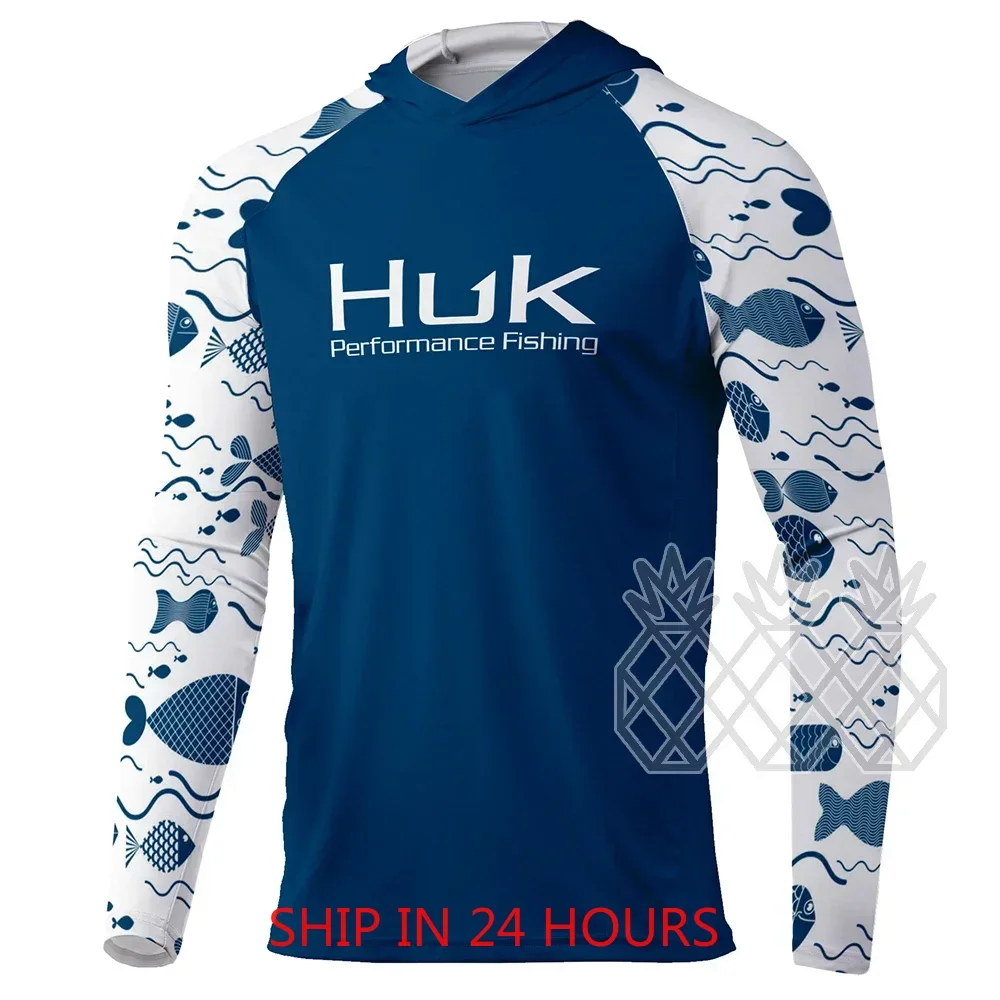Camisa de Pesca HUK para Homen - Summer De Clothing avaliação e preço