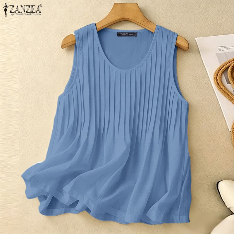 ZANZEA Blusa Feminina de Verão - Summer Clothing For Plus Size Women avaliação e preço
