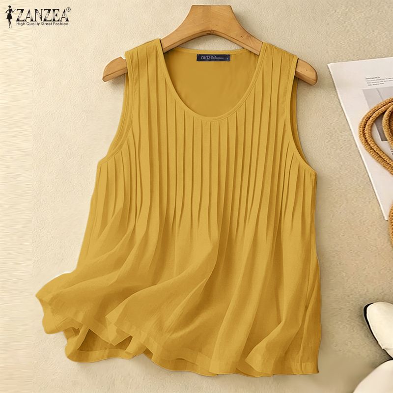 ZANZEA Blusa Feminina de Verão - Summer Clothing For Plus Size Women avaliação e preço