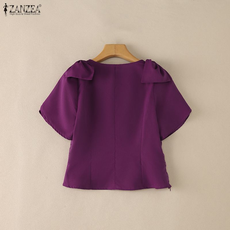 ZANZEA Blusas femininas elegan - Summer De Clothing avaliação e preço