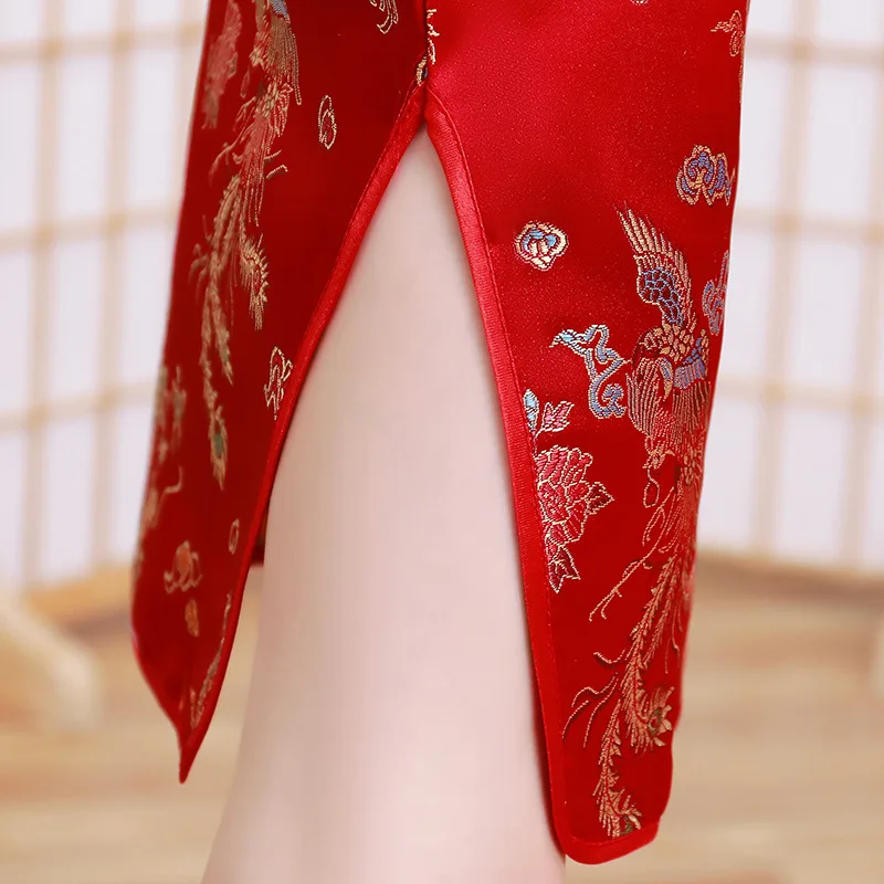 Verão crianças cheongsam moder - Summer Clothing Baby Girl avaliação e preço